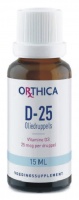 Orthica D - 25 oliedruppels