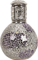 Fragrance Lamp Purple & Silver