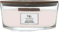 WoodWick Sheer Tuberose Ellipse Candle