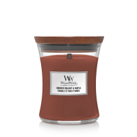 WoodWick Smoked Walnut & Maple Medium Candle 